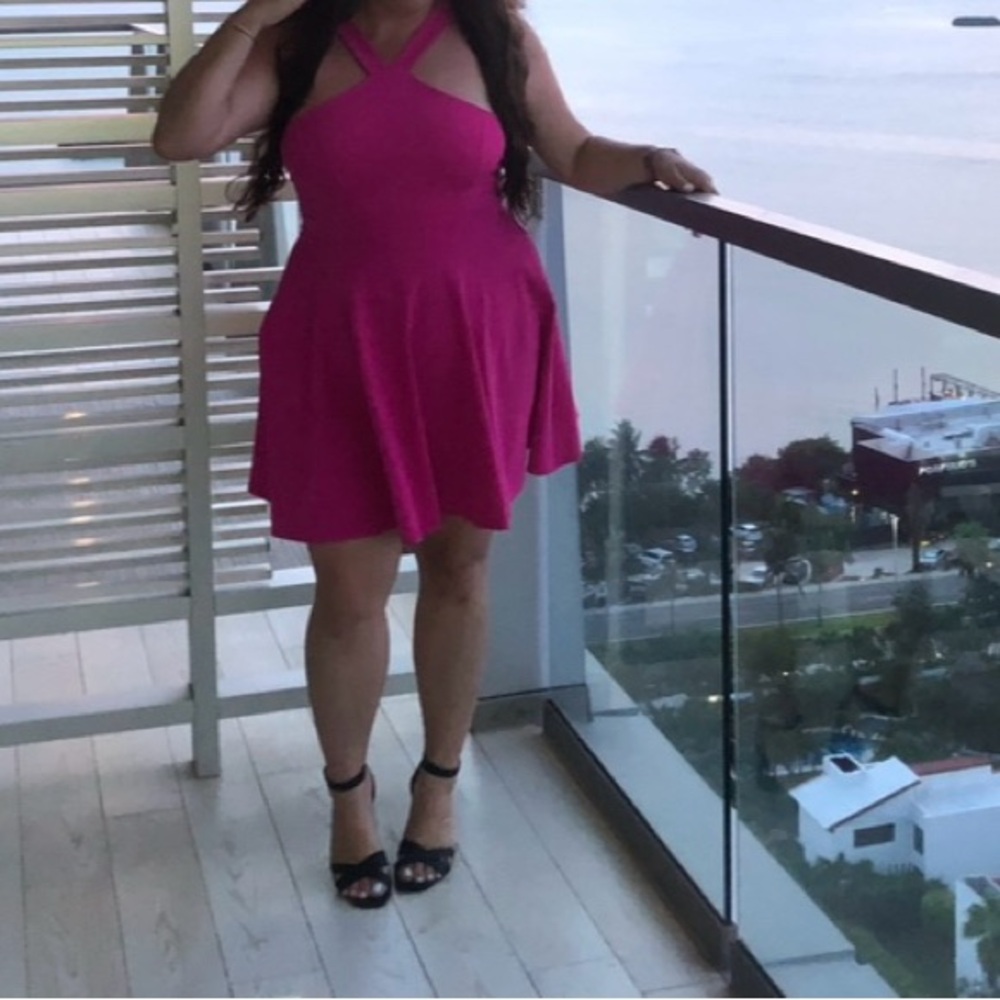 Maru Pink Mini Dress